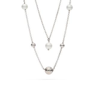 Collana Fabiani in Argento 925 con Perle