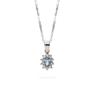 FABIANI MARGHERITA NECKLACE IN 9KT WHITE GOLD