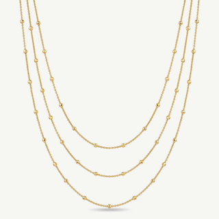 Collana Multifilo con Sfere