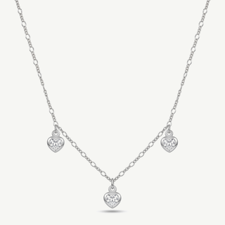 Collana con Ciondoli Cuori