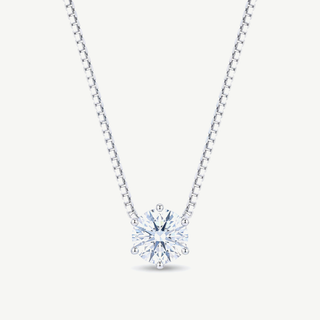 Collana Punto Luce Monaé - Moissanite e Argento 925