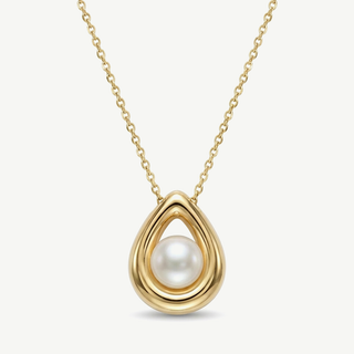 Collana Fabiani in oro giallo 9kt con perla