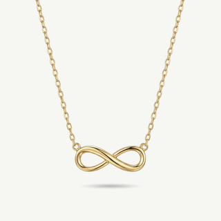 Collana Fabiani simbolo infinito in oro giallo 9kt