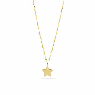 Collana Fabiani con stella in oro giallo 9Kt - Fabiani Gioiellerie