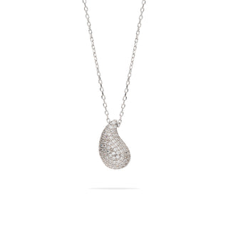 Fabiani necklace in 925 silver with zircons