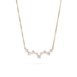 Collana Fabiani girocollo in Oro Giallo 9KT con Zirconi