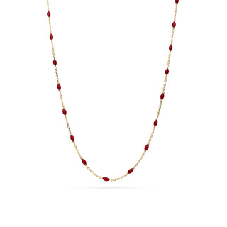 Collana Fabiani in oro giallo 9Kt con smalti - Fabiani Gioiellerie