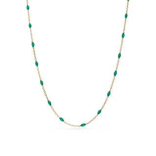 Collana Fabiani in oro giallo 9Kt con smalti - Fabiani Gioiellerie