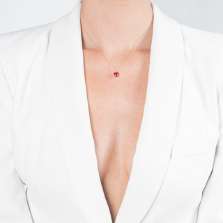 Collana Fabiani con pendente cuore in oro rosa - Fabiani Gioiellerie
