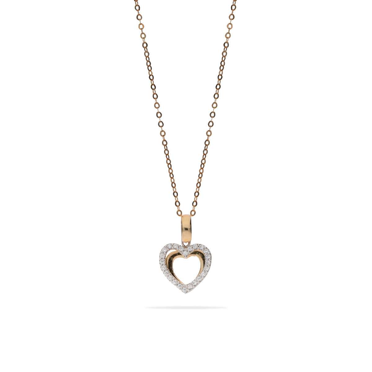 Jewelry Affairs Collana con ciondolo a forma di cuore Jewelry Affairs Collana con ciondolo a forma di cuore