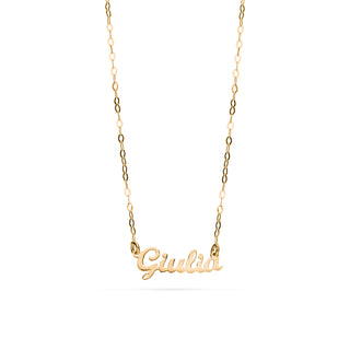 Girocollo Fabiani in oro 18Kt con nome - Fabiani Gioiellerie