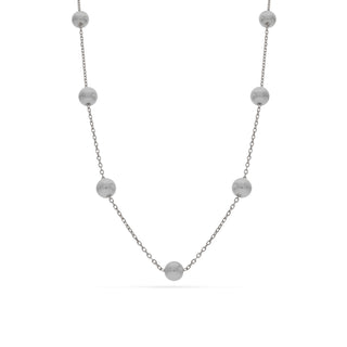 Collana Fabiani in argento 925 con perle - Fabiani Gioiellerie