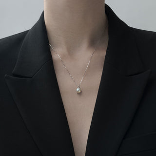 Collana Fabiani in oro bianco 18Kt con perla - Fabiani Gioiellerie