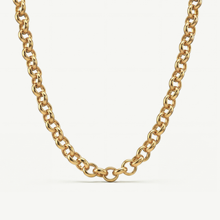 Collana Maglia Rollo - Placcatura Oro 18Kt