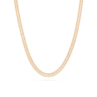 Collana Fabiani Tennis in argento 925 dorato con Zirconi