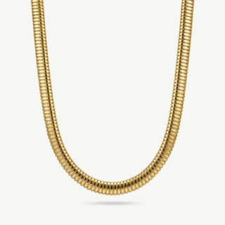 Girocollo Fabiani tubogas in oro giallo 9kt