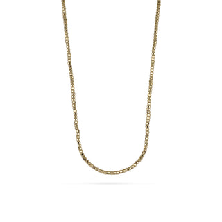 Collana Fabiani a sfere diamantate in oro giallo 9Kt - Fabiani Gioiellerie