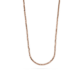 Collana Fabiani a sfere diamantate in oro rosa 9Kt - Fabiani Gioiellerie