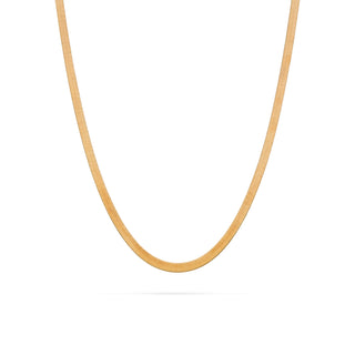 Collana Fabiani a maglia specchio in oro giallo 9 Kt