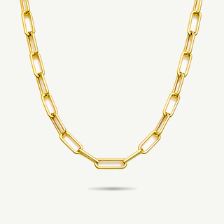 Collana Fabiani a maglia forzatina 9kt in oro giallo