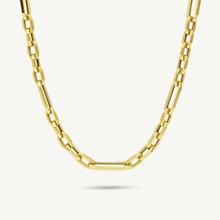 Collana Fabiani a maglia forzatina 9kt in oro giallo