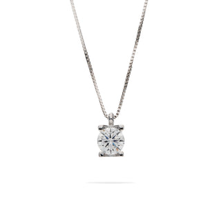 Collana Jadema punto luce con diamante CVD Lab Grown 0,70Ct