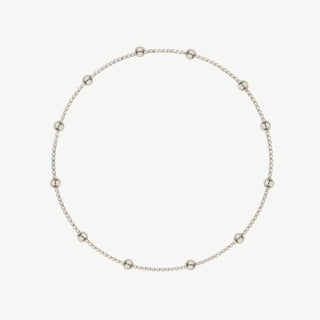 Cavigliera Love Fabiani con Sfere in Argento - Misura 3
