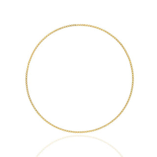 Cavigliera Love Fabiani in argento 925 dorato