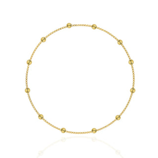 Bracciale Love Fabiani in argento 925 dorato