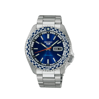 SEIKO Checker Flag Automatic 3 Hands Watch