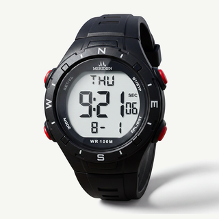 Orologio Meridien Analogico Nero