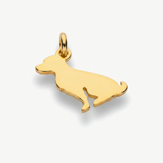 Ciondolo Love Fabiani in Argento - Cane Seduto
