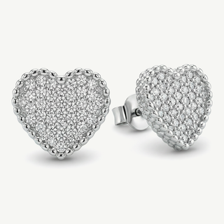 Orecchini Fabiani a Cuore in Argento