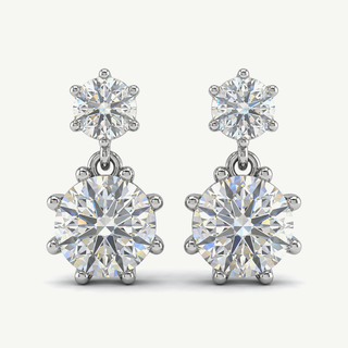 Orecchini Fabiani in Argento e Zirconi