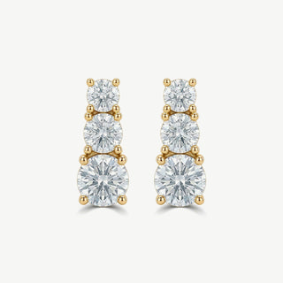 Orecchini Fabiani Trilogy in Argento