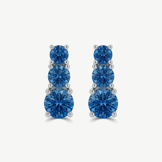Orecchini Fabiani Trilogy in Argento