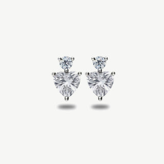 Orecchini Fabiani con Cuore in Argento