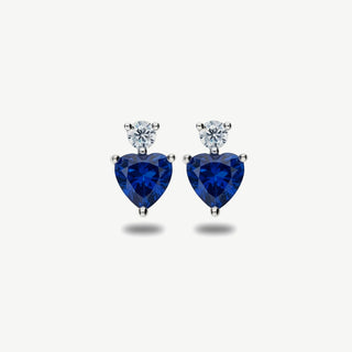 Orecchini Fabiani con Cuore in Argento