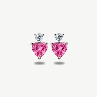 Orecchini Fabiani con Cuore in Argento