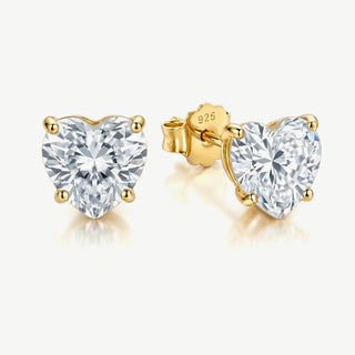 Orecchini Fabiani con Cuore in Argento