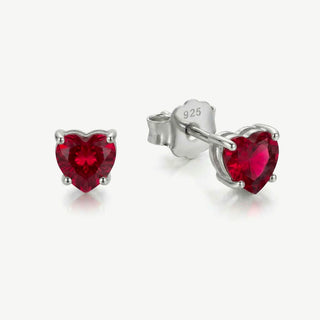 Orecchini Fabiani con Cuore in Argento