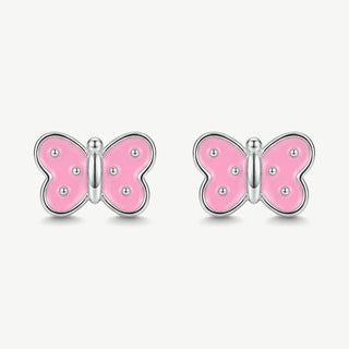 Orecchini Fabiani con Farfalla in Argento