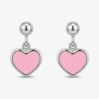 Orecchini Fabiani con Cuore in Argento