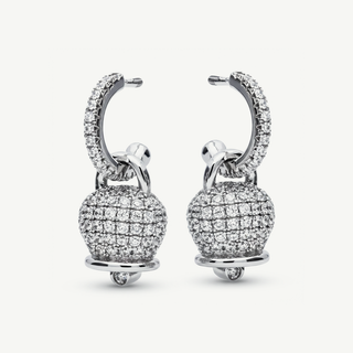 Orecchini Fabiani Campanella in Argento 925 con Zirconi