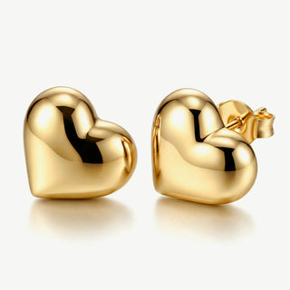 Orecchini Fabiani con Cuore in Argento
