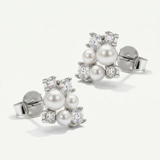 Orecchini Fabiani con Perle in Argento