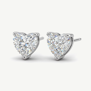 Orecchini Fabiani Punto Luce a Cuore in Argento