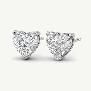 Orecchini Fabiani Punto Luce a Cuore in Argento
