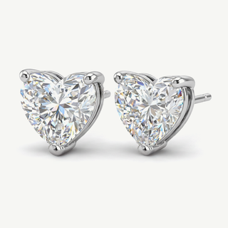 Orecchini Fabiani Punto Luce a Cuore in Argento