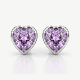 Orecchini Fabiani con Cuore in Argento